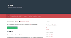 Desktop Screenshot of humax.nl