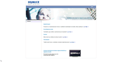 Desktop Screenshot of humax.fi